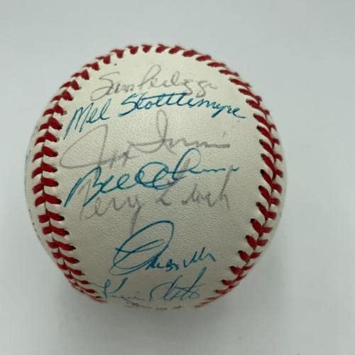 1988 Њујорк Метс Тим Потпиша Националната Лига Бејзбол Со Гери Картер - Автограм Бејзбол