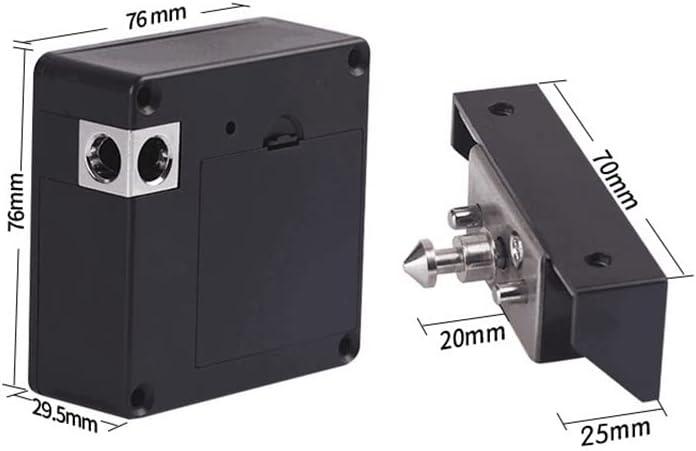 ZLXDP Невидливо електрично заклучување 13.56m IC картичка заклучување на кабинетот за заклучување на кабинетот за заклучување на клучот