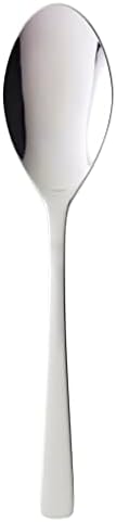 Gense 7744465 Henning Seidelin Steel Line Serving Spoon, 225 mm, не'рѓосувачки, сребро