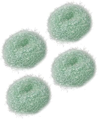 Doitool чистење топка машина за миење садови сунѓер мијалник чистач микрофибер чинија крпа 4 парчиња жица чистач чистење сунѓер
