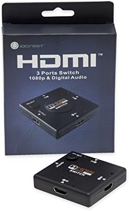SYBA SY-SWI31028 Compact 3 Port HDMI 1.3 Switch Hub Box, HDCP 1.2 Протокол во согласност