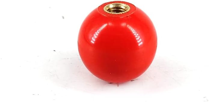 5 парчиња копчиња со црвена топка M4/M5/M6/M8/M10/M12 Bakelite Ball Lever Knob Bopper Insert Ball Hander Hande Machine Tool Замена -