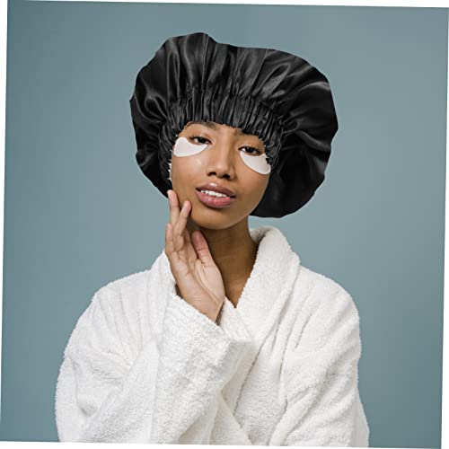 Frcolor Спиење капачиња за жени памучни бандани за жени туш капачиња за жени коса туш капа за туширање коса обвивка за домаќинства за домаќинства