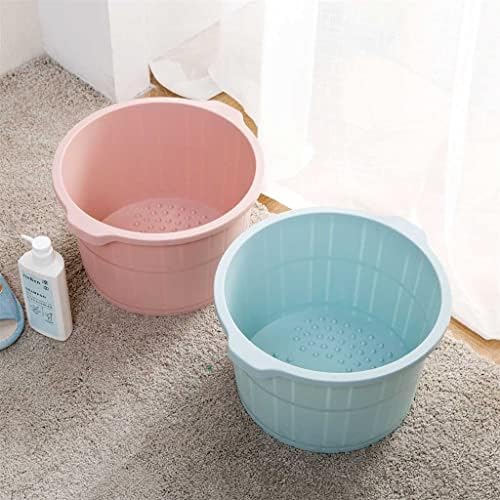 Иолмнг пластична корпа за нозе за нозе Бања Бања Бања за миење садови за миење садови за перење, преносни (боја: а, големина