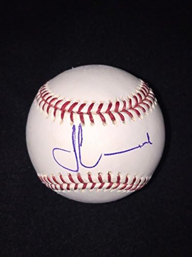 Фернандо Мартинез потпиша ОМЛ Бејзбол топка Хјустон Астрос - Автограм Бејзбол