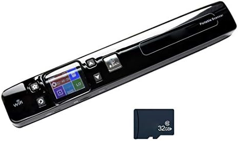 JMT Mini Document Image Scanner 1050DPI Скенирање A4 големина JPG/PDF формат со голема брзина преносен LCD дисплеј безжичен WiFi рачен скенер