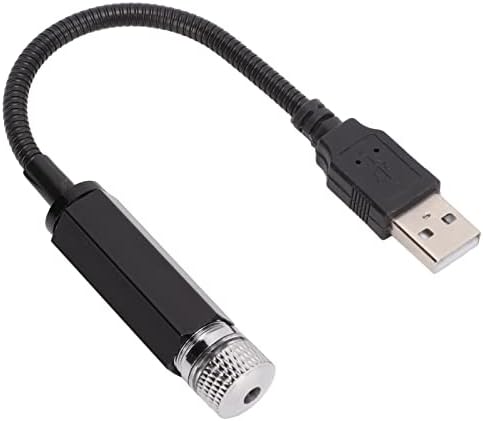 Скај Проектор Расположение Светилка, Романтична Ѕвезда USB Мултимодни Преносни Ноќ Светло За Спална Соба Автомобил Покрив Црвено