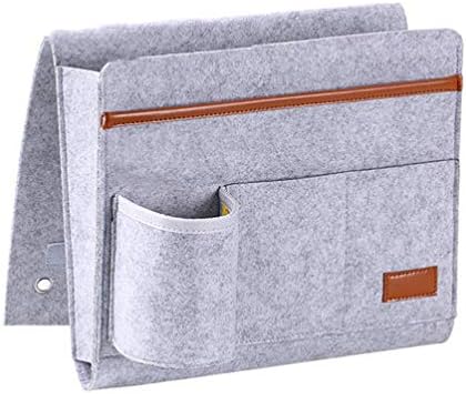 Doitool лаптоп штанд со џеб Организатор торбичка софа за ракавици организатор држач за кревет за лежење на џебови за ракави за ракави