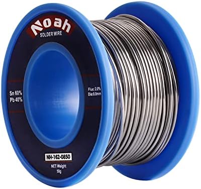 Noah Tin LEAD Rosin Core Solder Wire за лемење, содржина 2,0% лемење флукс SN60-PD40