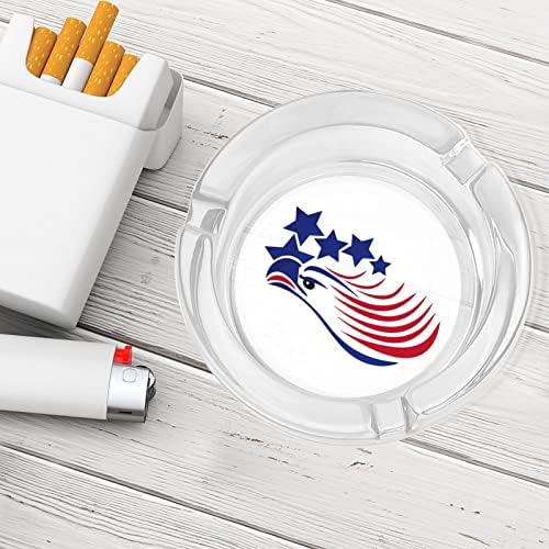 Плаќање на знаме и стакло од орел пушење цигари цигари за цигари на држач за таблички за пепел за затворено на отворено