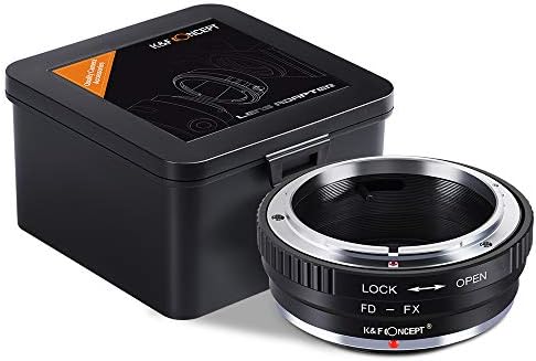 K&F концепт леќи Адаптер за монтирање канон FD леќи на Fujifilm FX монтиран адаптер за камера без огледало