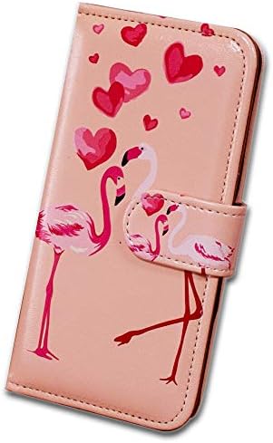 Bcov Galaxy S20 FE 5g Случај, Розова Flamingos Во Љубов Кожа Флип Паричник Случај Покритие Со Картичка Слот Држач Kickstand За Samsung Galaxy