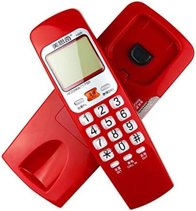 Телефонска фиксна фиксна канцеларија на wallидови, жичен фиксен телефонски повикувач на лична карта, продолжен терминал