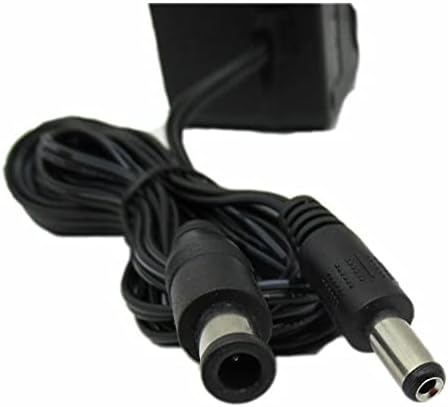 Gabote пакет од 2 црно напојување со напојување со AC адаптер за Nintendo NES Super SNES Sega Genesis 1 3in1