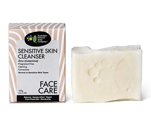 Австралиската Компанија За Природен Сапун - Чувствително Чистење На Кожата На Лицето-Цинк