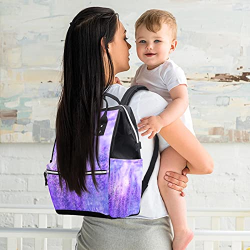 Виолетова Пелена Торба Торби Мумија Ранец Голем Капацитет Пелена Торба Нега Патна Торба За Нега На Бебиња