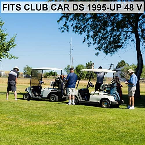Новино голф колички за батерии за батерии за жици за клупски автомобил DS 1995-2022 48 волти со 5 парчиња 14,17 , тешки 4 мерачи AC/DC Комплет