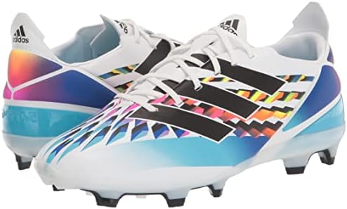 Adidas Gamemode Firm Found Soccer Shoe, бело/црно/соларно жолто, 2 американски унисекс мало дете