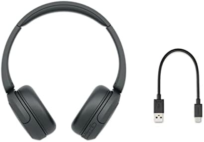 Sony WH-CH520 Безжични Слушалки Bluetooth Слушалки На Уво Со Микрофон, Црна Нова