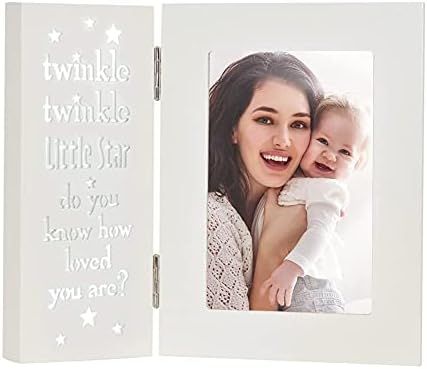 Yeasl Twinkle Twinkle Twinkle Star Star Picture Frame 4''x6 ''- таблети осветлуваат рамки за парови мајки подарок