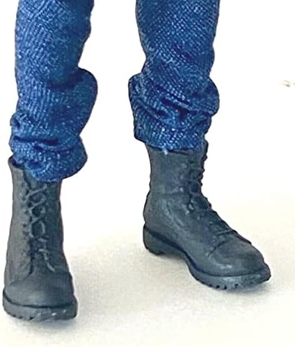 1/12 Скала минијатурни воени чизми за TBLEAGUE SH FIGUARTS луда фигура на тело
