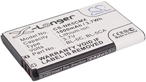 Камерон Сино батерија за Lamtam E11, E16, LT826, LT828 P / N: 1000mAh / 3.70Wh Li-Ion
