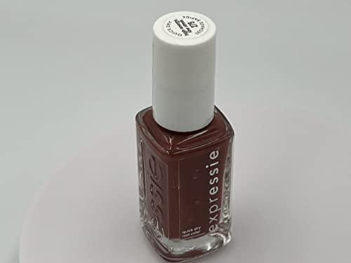 Essie Expressione Quick-Sne Nail Polish, ограничена брзина на издание на колекцијата на живот, црвена боја на ноктите од тули