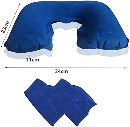 2 Пакувајте ја во форма на надувување на вратот во форма на вратот во облик на U, собрани перници за перница на ткаенини Компактни