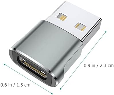 Solustre USB 2 компјутерски типови- C тип- Ц тип на адаптер до адаптер Адаптер за додаток на адаптер USB- C конвертор на конвертор на конвертор