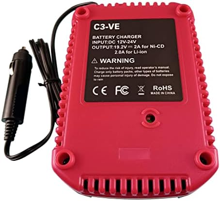 Compaitble со занаетчијата 9.2V-19.2V Полнач за возила, полнач за батерии за автомобили за занаетчиски алатки 19.2-волт C3 XCP литиум-јон