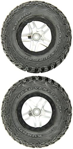 Traxxas 5882R Kumho S1 гуми на тркала за разделување, предниот дел од предниот дел, 2-парчиња, 233-пакет