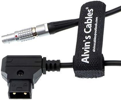 Кабел за напојување на кабли на Алвин за приемник на уреди за фокус на Bartech 2 Pin Машки до D Tap машки кабел