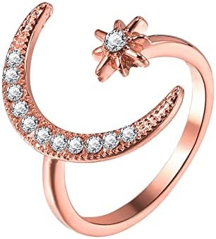 2023 Нов прстен прстен Вклучен микро дами Xingyue Отворен циркон прилагодлив прстен орален прстен