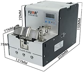 Прецизен дигитален дисплеј машина за завртки за завртки FT-619-NSRI со V-groove