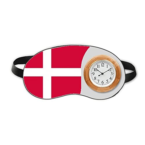 Данска Национално знаме Европа земја за спиење на очи за очи на часовникот на часовникот на часовникот