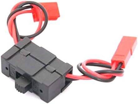 VGOOOHOBBY 2 пакет за вклучување/исклучување на електрична енергија приемник на батеријата компатибилен со Redcat Traxxas HSP
