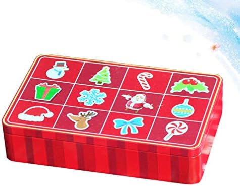 Амосфун Бонбони Подарок Кутија Божиќ Метал Калапи Божиќ Бонбони Кутија Подарок Кутија Кутија За Подароци За Божиќ Празник Партија