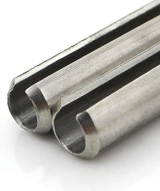 5pcs 304 Еластичен цилиндричен пин од не'рѓосувачки челик еластичен пински пин M6*12 GB879