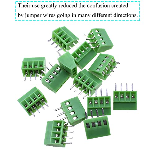 HAO PRO PLUG-IN TERMALLS TERRALINS BLOCK CONNECTOR 2.54MM PITCHED Добро лемење Поврзете тесно лесен вметнување жица Намалување на збунетост