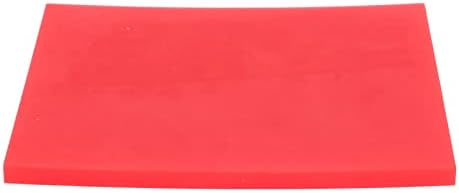 Црвена кожна занаетчиска подлога за удирање гума нем -табла за апсорпција на шок за печат за сечење подлога за занаети за занаети