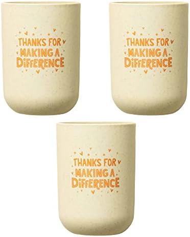 Cheersville Јас сум изработен од пластични чаши од пченица - 4 пакувања - Мулти -пакет