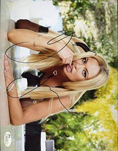 Briana Banks JSA COA Hand потпиша 8x10 Фото -автограм автентичен AVN 4
