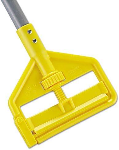 Rubbermaide Commercial H146 Invader Fiberglass Seade-Gate Staid-Mop рачка, 1 DIA X 60, сива/жолта
