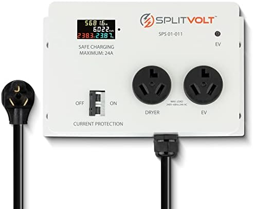 Прекинувач за сплитер на SplitVolt 24 засилувачи - Зачувајте илјадници на полнење со електрично возило за полнење, автоматско префрлување