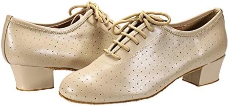 Bluebell чевли рачно изработени женски салса салса свадбен натпревар за танцувачки чевли Аби 1,6 потпетица-биже