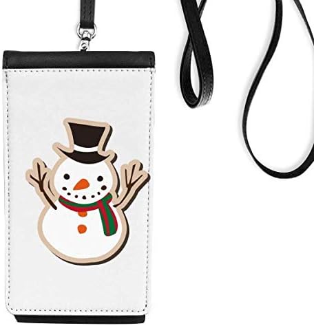 МАС Снежнински цртани фестивали Телефонски паричник чанта што виси мобилна торбичка црн џеб