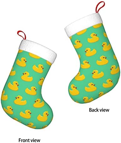 Божиќни чорапи за божиќни забавни новини гумени гумени даки двострани камиони што висат чорапи