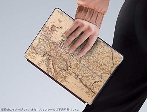 Декларална покривка на igsticker за Microsoft Surface Go/Go 2 Ultra Thin Protective Tode Skins Skins 006093 Map English World