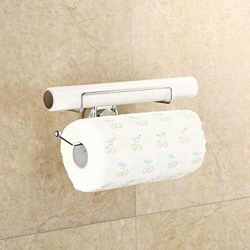 Зеродеко монтиран вшмукување на тоалетот за вшмукување на тоалетот, ролна хартиена хартија, закачалка за кујнски пешкир држач за ткиво на