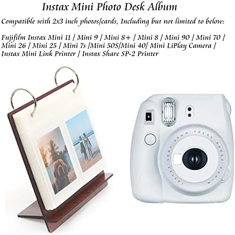Албум со фото биро 2x3 инчи, албум за календари на Инстакс мини фото -фото за Fujifilm Instax Mini 11 90 70 50S 26 25 9 8+ 7S Instant